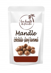 Chocolate covered almonds salted caramel  250 g